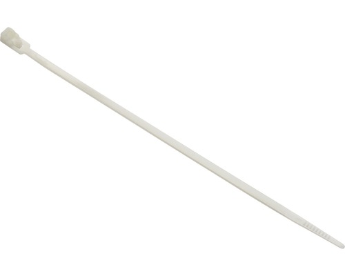 Colier plastic/șoricei prindere Strohm 4,8x200 mm, reutilizabile, 50 bucăți, alb Colier de plastic