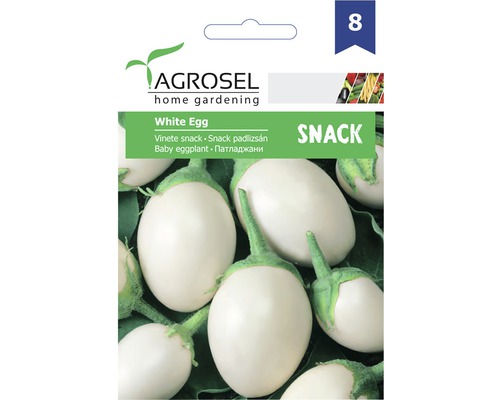 Semințe legume Agrosel vinete albe PG8