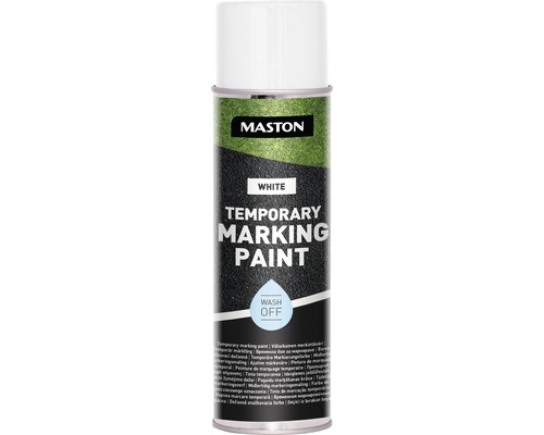 Vopsea spray pentru marcaj temporar Maston alb 500 ml Vopsea de marcare temporară albă Maston în spray