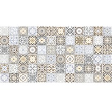 Gresie exterior / interior porțelanată glazurată Terrazzo Decor mozaic 60x30 cm-thumb-0