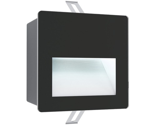 Spot LED încastrat Aracena 3,7W 500 lumeni, pentru exterior IP65, negru/alb
