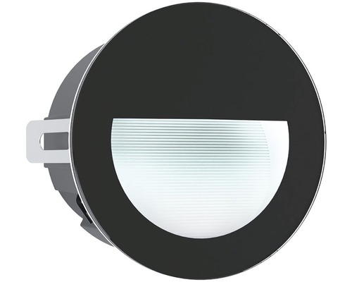 Spot LED încastrat Aracena 2,5W 300 lumeni Ø125 mm, pentru exterior IP65, negru/alb
