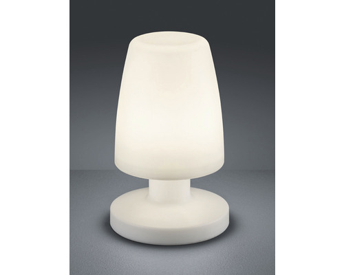 Lampă de masă luminoasă din sticlă