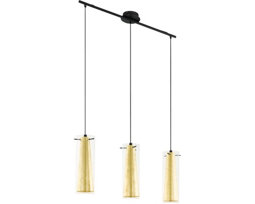 Lumină suspendată cu trei lămpi pentru interior
