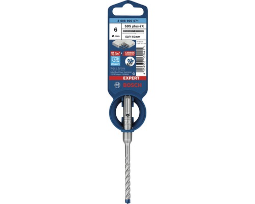 Burghiu pentru ciocan rotopercutor Bosch Expert SDS plus-7X, diametru 6 mm