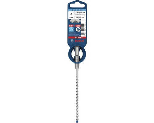 Burghiu pentru ciocan rotopercutor Bosch Expert SDS plus-7X, diametru 6 mm