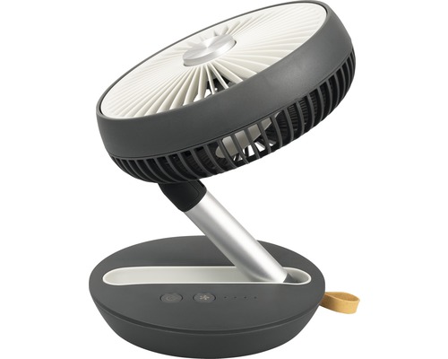 Ventilator cu bază rotundă și cap pivotant