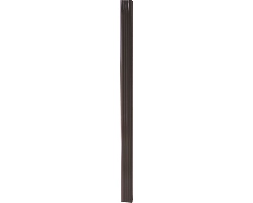 Burlan Novatik Quadra Ø 87 mm 4 m ciocolatiu RAL 8017 Mai multe profile de aluminiu