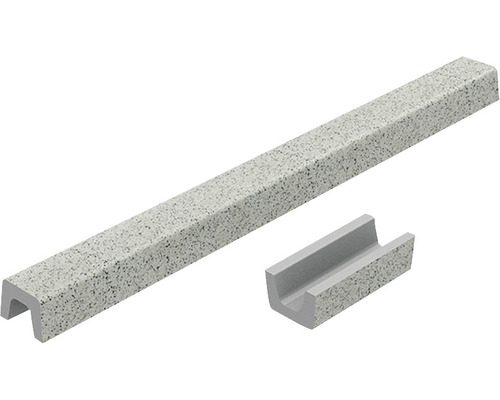Prag cabină duș drept din granixit 80 cm Polar Bordură de beton pentru amenajări peisagistice și grădinărit