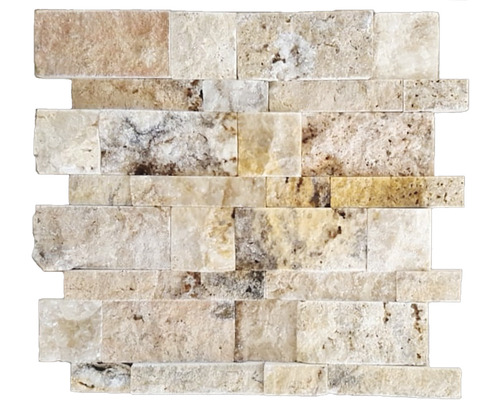 Mozaic travertin Scabas Mini Panel 29,6x28,4 cm Mozaic din piatră naturală din travertin