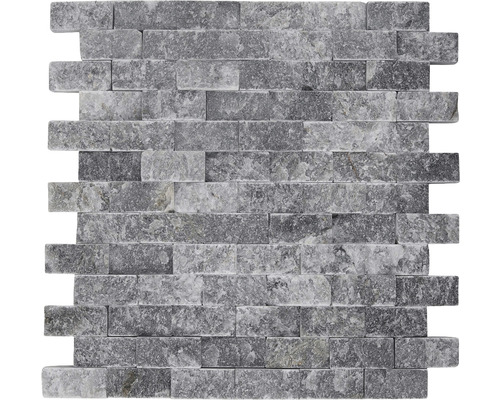 Mozaic marmură Dark Grey 29,5x30 cm