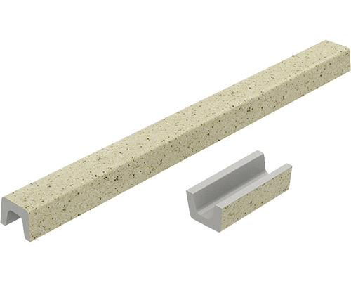 Prag cabină duș drept din granixit 80 cm Aspen Bordură de beton pentru grădinărit și amenajare peisagistică