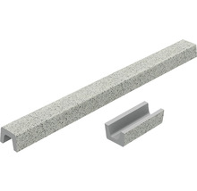 Bordură de gazon din beton în formă de U