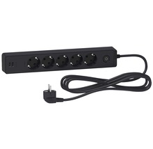 Extensie cu cinci prize și două porturi USB