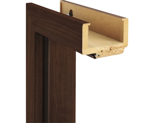 Toc complet Classen nuc 203,5x74,4 cm marjă de reglare 320-340 mm dreapta Toc de ușă cu aspect de lemn