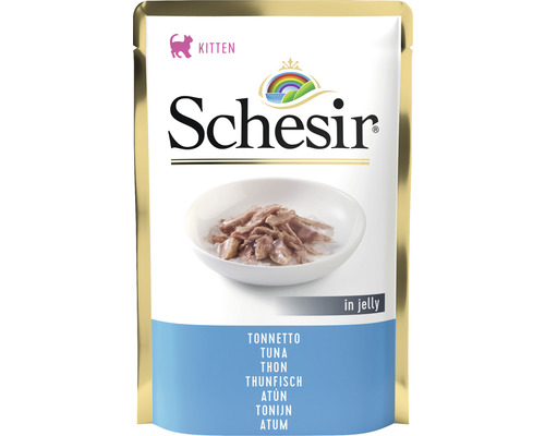 Scheßir Kitten ton în jeleu hrană pentru pisici
