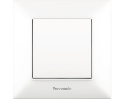 Întrerupător simplu Panasonic Arkedia Slim, alb, incl. ramă-0