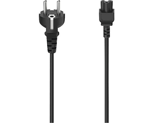 Cablu pentru alimentator laptop Hama 1,5m negru, 3 pini