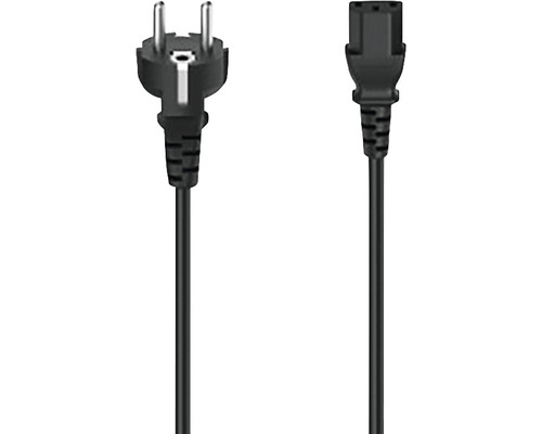 Cablu de alimentare desktop & monitor Hama 2,5m negru