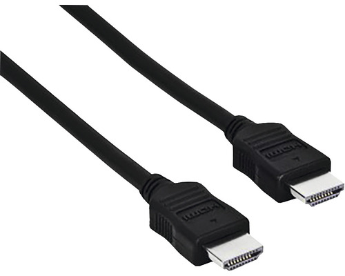 Cablu audio/video HDMI Hama 1,5m negru (conectori tată)