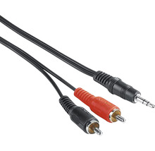 Cablu audio cu mufă jack și conectori RCA