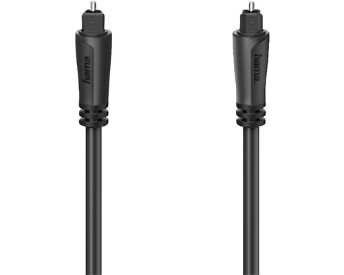 Cablu audio optic ODT Toslink Hama 1,5m negru