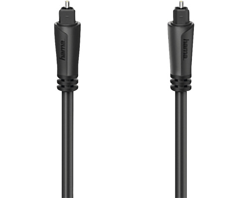 Cablu audio optic ODT Toslink Hama 3m negru
