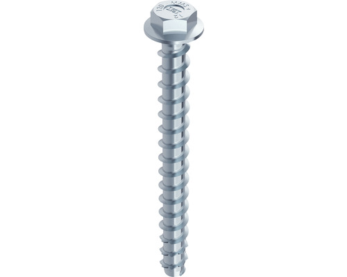 Șuruburi cu fixare directă în beton Heco Multi-Monti-Plus SS 12x160 mm oțel zincat, 25 bucăți, cap hexagonal Șuruburi cu fixare directă în beton Heco Multi-Monti-Plus SS 12x160 mm oțel zincat, 25 bucăți, cap hexagonal