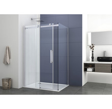 Ușă duș culisantă Sanotechnik Elegance 120x195 cm sticlă transparentă profil crom-thumb-1