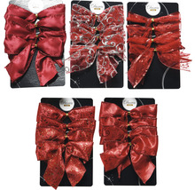 Diverse funde decorative roșii pentru Crăciun