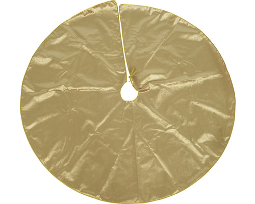 Covoraș pentru brad de Crăciun Ø 120 cm auriu