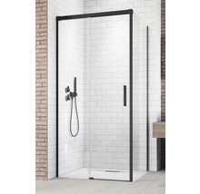 Ușă glisantă duș Radaway Idea Black KDJ dreapta 100x200,5 cm, sticlă transparentă, profil negru-thumb-1