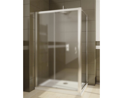 Perete lateral duș Radaway Premium Plus S 70x190 cm, sticlă transparentă, profil crom