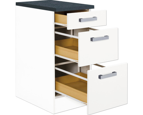 Dulap de bucătărie cu sertare și blat