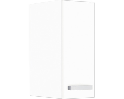 Dulap suspendat de bucătărie alb cu mâner