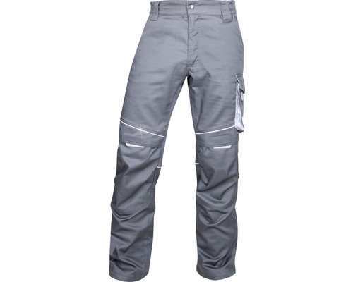 Pantaloni de lucru Ardon Summer din bumbac + poliester gri, mărimea 52