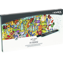 Set Lyra Art Pen cu stilou și ilustrație