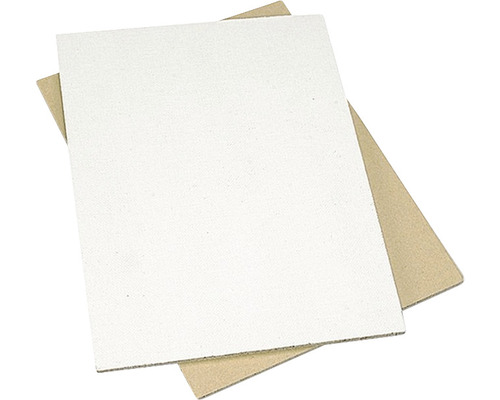 Două plăci dreptunghiulare de șamotă pentru construcția de cuptoare