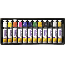 Set de vopsele acrilice Daler Rowney Graduate cu douăsprezece tuburi