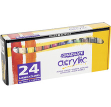 Set de vopsele acrilice Daler Rowney Graduate cu 24 de tuburi