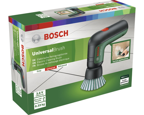 Ambalajul periei electrice de curățare UniversalBrush de la Bosch