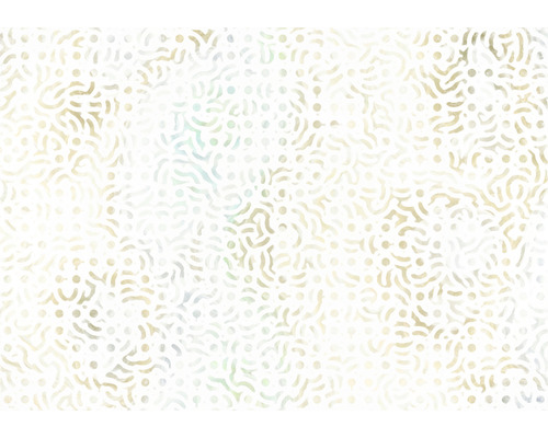 Model decorativ cu puncte și linii curbe.