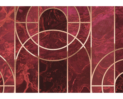 Tapet cu model de marmură și geometric