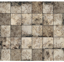 Model de gresie cu motiv floral pentru designul pereților și al podelelor