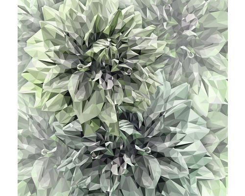 Fototapet vlies INX6-036 Emerald Flowers 300x280 cm