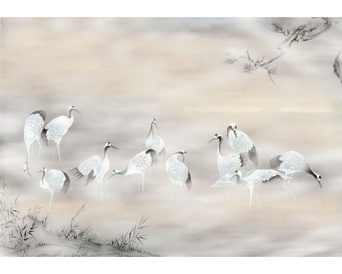 Fototapet vlies INX8-054 Fulfillness 400x280 cm Tapetă cu model de cocor