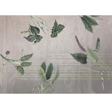 Tapet cu model de plante botanice