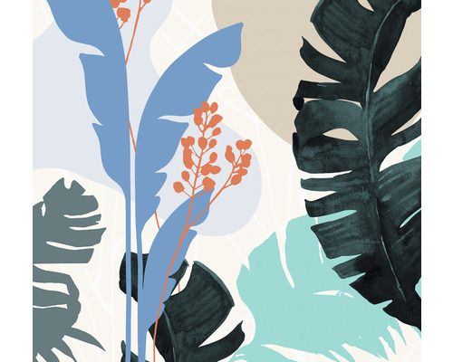 Ilustrație cu frunze și elemente florale