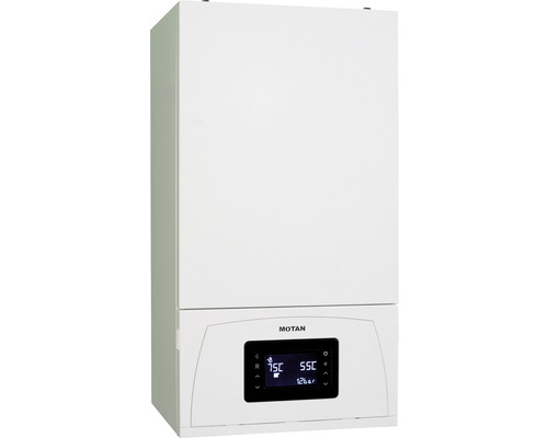 Centrală termică pe gaz în condensație Motan Condens 100 25 kW, afișaj LCD Centrală termică Motan cu afișaj digital