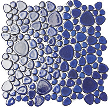 Mozaic piscină ceramic XKM 451N albastru cobalt mat 27,5x27,5 cm